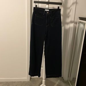 Brand:Loft,Size:2(26),Color:Blue jeans. New no tag on.
